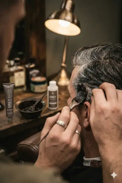 Odsiwianie włosów dla mężczyzn Kutno - naturalny efekt